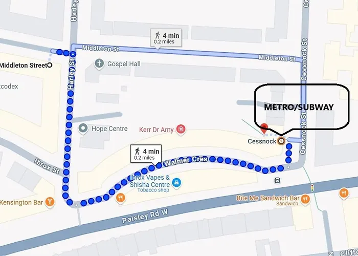 Newly Furnished Flat 4 Minutes Walk To Metro