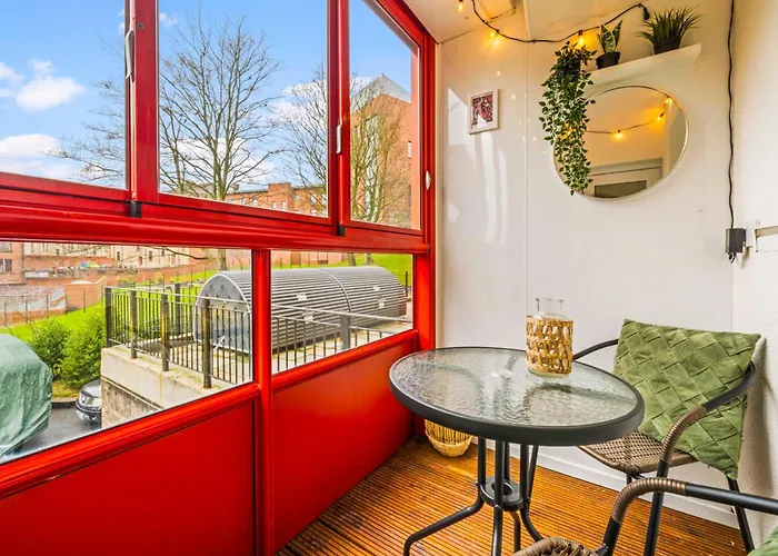 One Bed In The Heart Of Appartamento Glasgow