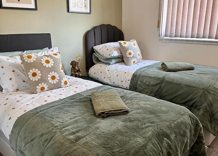 2br Flat Free Parking Near Hampden And O2 Academy Lejlighed Glasgow