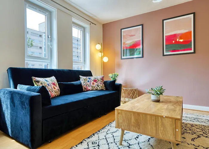 Apartament 2br Flat Parking Near And Finnieston *