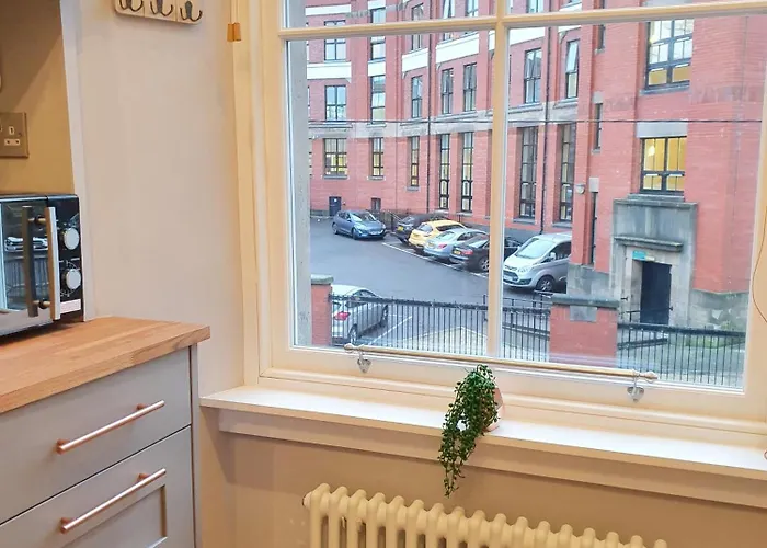 Appartement Unique Victorian In Glasgow