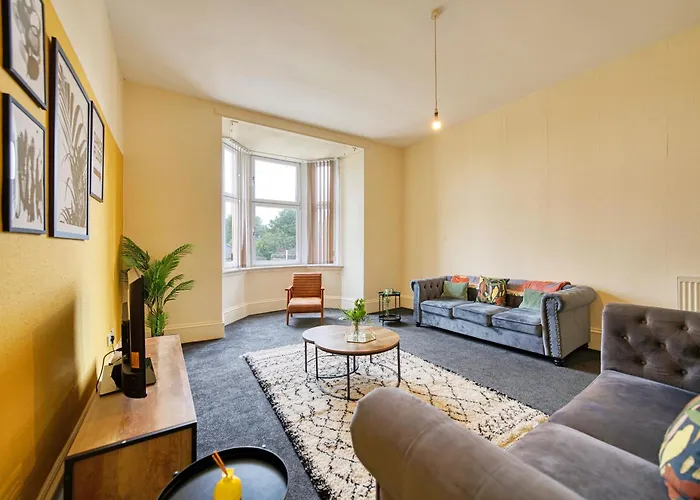 Group 4br Sleeps 11 Near Ibrox Parking Διαμέρισμα