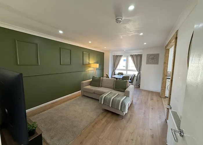 Luxurious 2br, 8 Mins From Centre Lägenhet Glasgow