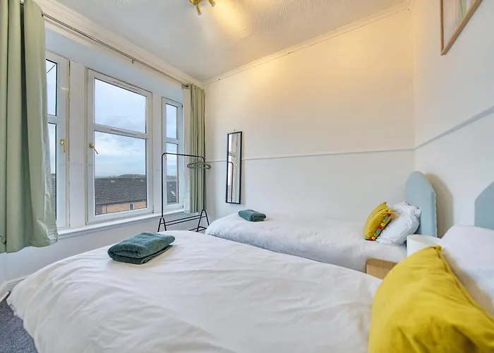 公寓 3br Flat Near Maryhill Park And West End With Parking 格拉斯哥