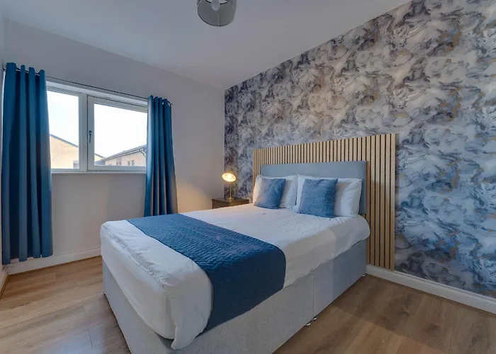 The Ovo Hydro Penthouse With Free Parking דירה גלאזגו