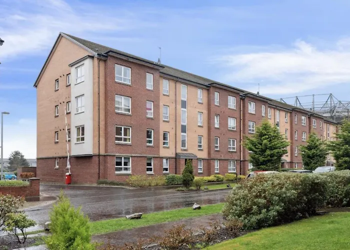 Modern Ground Floor 2 Bed Secure Parking & Perfect For City- Celticemirates Stadium Lejlighed Glasgow
