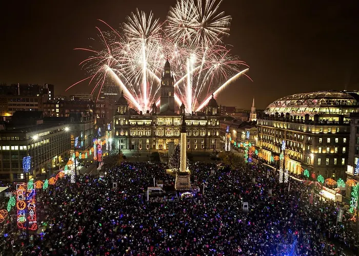 Station Skyline With Parking