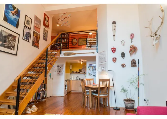 Apartamento Beautifully Kept Mezzanine Flat ★school Of Art★