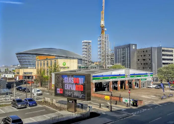 アパート Elegant Near Secc/hydro In Finnieston, グラスゴー