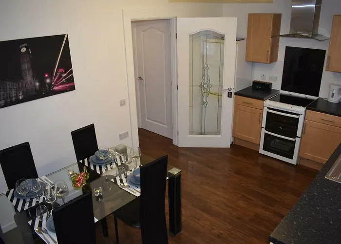 度假居 Silverburn New House With Free Parking And Garden *