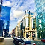 Centre G1 Penthouse With Riverviews - Duplex - 4 Bedrooms, 3 Bathrooms, Kitchen, 1 Living Room, 1 Dining Room, 2 Terraces, Parking, Floor, 2050 Sq Ft, Merchant 아파트 글라스고