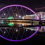 Centre G1 Penthouse With Riverviews - Duplex - 4 Bedrooms, 3 Bathrooms, Kitchen, 1 Living Room, 1 Dining Room, 2 Terraces, Parking, Floor, 2050 Sq Ft, Merchant 글라스고