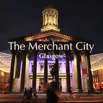 Centre G1 Penthouse With Riverviews - Duplex - 4 Bedrooms, 3 Bathrooms, Kitchen, 1 Living Room, 1 Dining Room, 2 Terraces, Parking, Floor, 2050 Sq Ft, Merchant 아파트 글라스고