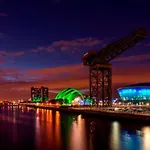 Centre G1 Penthouse With Riverviews - Duplex - 4 Bedrooms, 3 Bathrooms, Kitchen, 1 Living Room, 1 Dining Room, 2 Terraces, Parking, Floor, 2050 Sq Ft, Merchant 아파트 글라스고