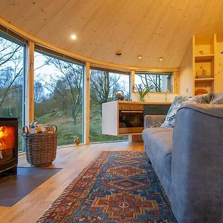 Craigmaddie Muir Roundhouse With Hot Tub Romantic, Luxury, Rural For 2 Near Milngavie Lägenhet *