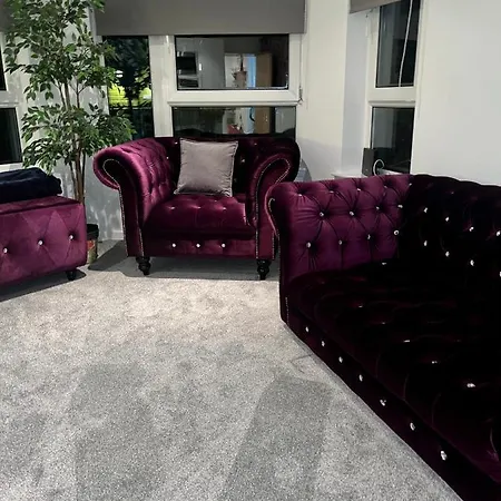 Glas Go Executive 2-bedroom Near Ovo Hydro Free Parking 公寓