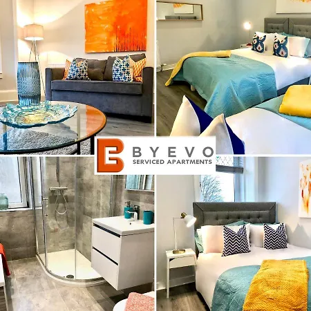 Byevo Almar - Close To And Airport - Perfect For Contractors Or Large Groups * グラスゴー
