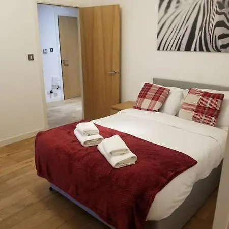 公寓 Modern 2bd2bath Citycentre 格拉斯哥