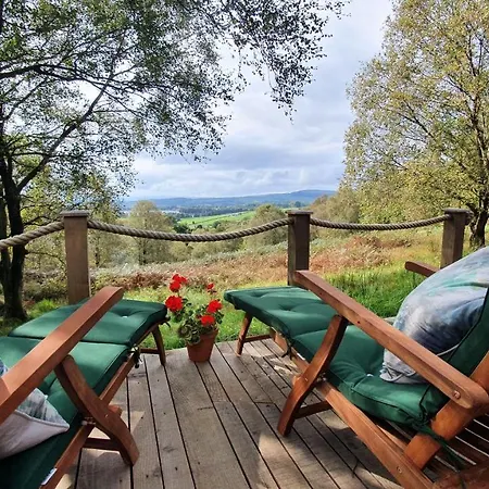 Lägenhet Craigmaddie Muir Roundhouse With Hot Tub Romantic, Luxury, Rural For 2 Near Milngavie