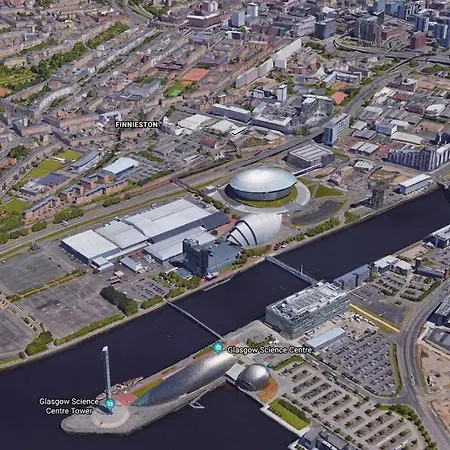 Glasgow, Finnieston Luxury 2 Bed With Parking, E-check In, Hi-fi Lägenhet Glasgow
