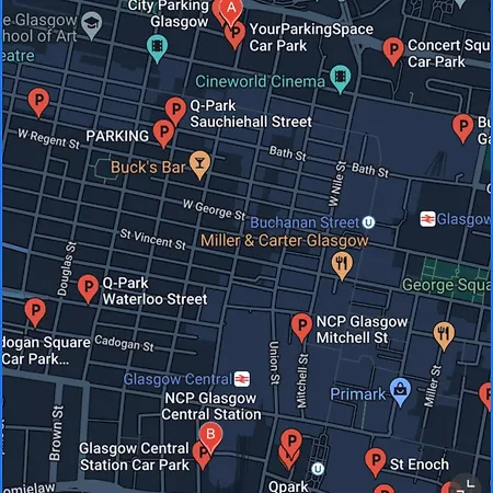 شقة Sauchiehall Street غلاسغو