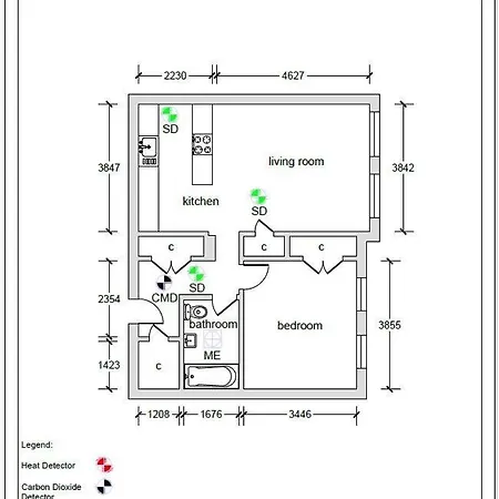 Stunning One Bed With Parking In Centre Apartment *