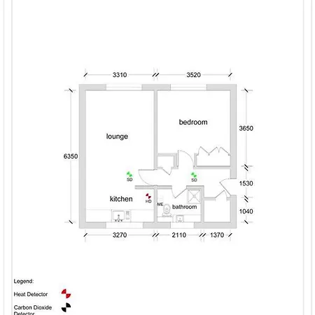 Stunning Centre 1 Bed With Free Parking