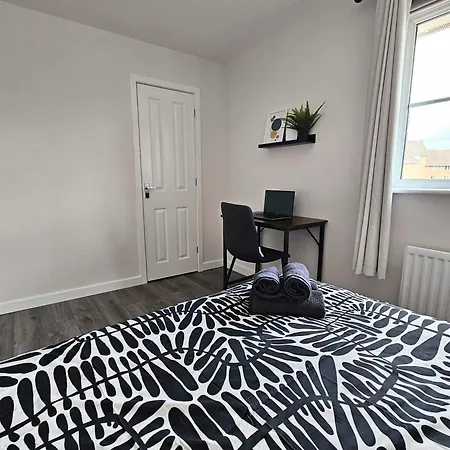 Modern Semesterbostad Glasgow