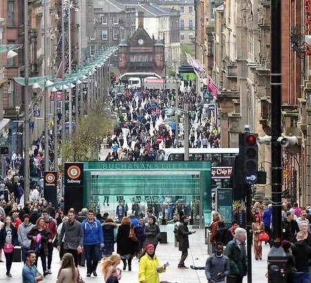 Station Skyline With Parking * Glasgow