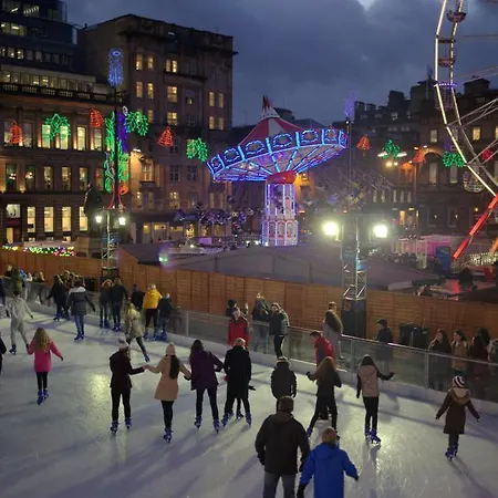 Daire Station Skyline With Parking Glasgow