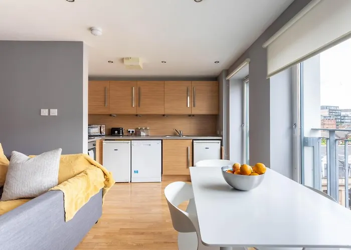 Apartment Merchant Modern 1 Bed Executive Flat Glasgow