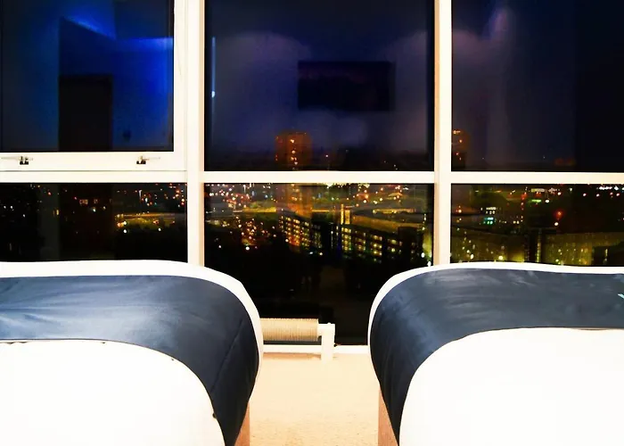 アパート Views Centre Freeparking *