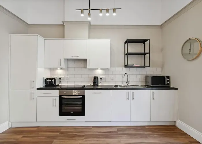 Grand 1 Bed Blythswood 公寓 格拉斯哥