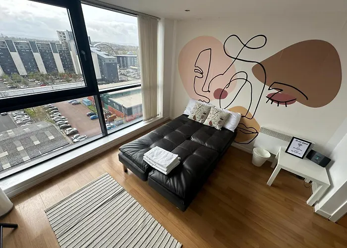 Apartament Cosy 1 Bed Next To Sec, Ovo Hydro, Finnieston - Pass The Keys *