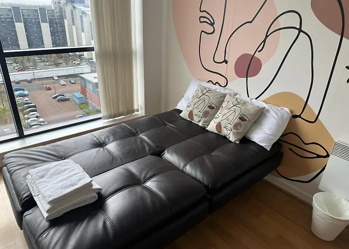 Apartament Cosy 1 Bed Next To Sec, Ovo Hydro, Finnieston - Pass The Keys *