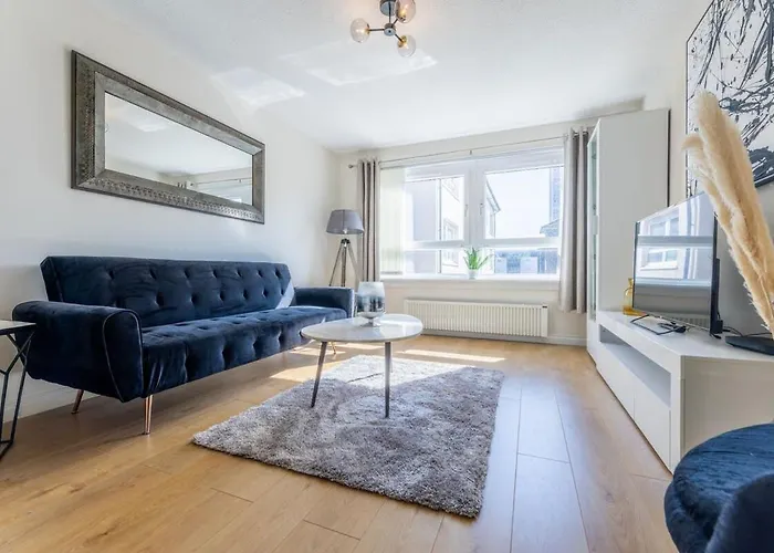 Stunning Centre 1 Bed With Free Parking 公寓