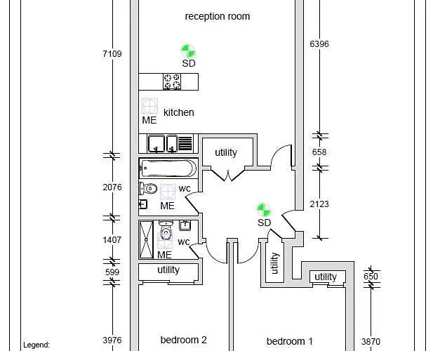 City Centre W Parking & Hyperoptic Wifi