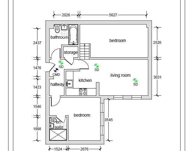 Apartamento Stunning Centre Duplex Glasgow