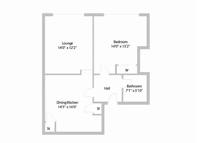 Ferienhaus The Art Flat Glasgow