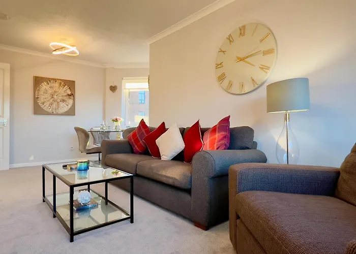 Chic & Cozy 2-bed Flat In - Free Parking 公寓 格拉斯哥