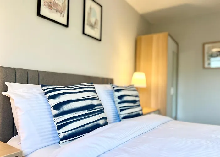 公寓 Chic & Cozy 2-bed Flat In - Free Parking 格拉斯哥