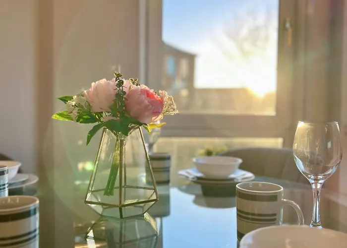 公寓 Chic & Cozy 2-bed Flat In - Free Parking *