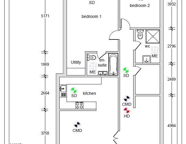 아파트 Elegant West End Flat In *