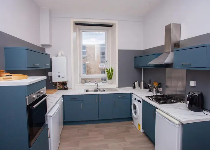 דירה Newly Renovated Flat In Trendy Finnieston גלאזגו