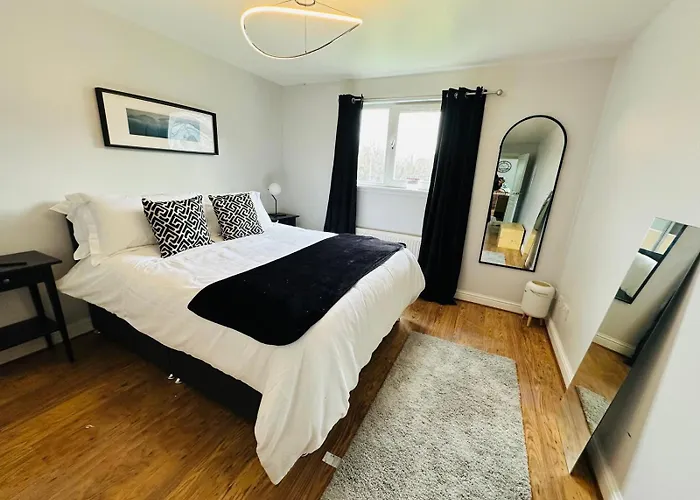 Modern Economy With King Bed Apartman