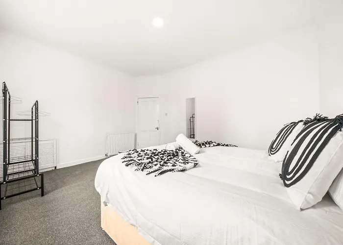 Apartman Cosy And Bright 3-bedroom Flat Glasgow