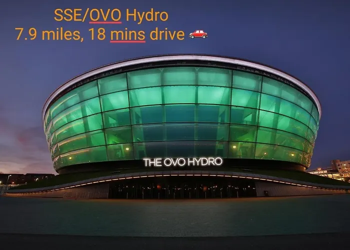 2-bedroom Away From In Glasgows' East End With Free Parking