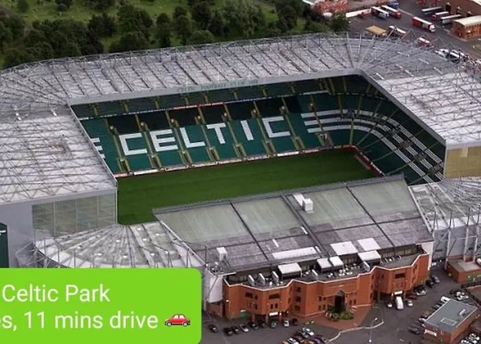 Апартаменты 2-bedroom Away From In Glasgows' East End With Free Parking Глазго