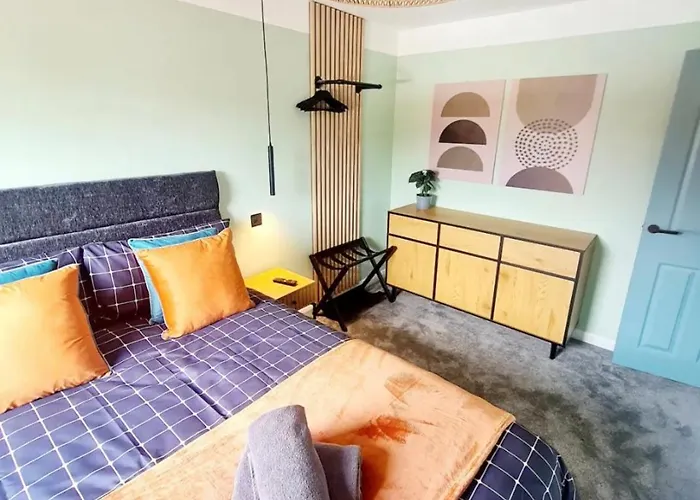 度假居 Urban 4br House - Central-free Parking-no Party 格拉斯哥