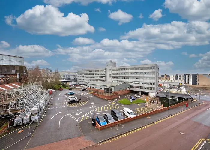 New Slick Finnieston Pad W/ Free Parking Apartman *